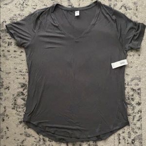 NWT Old Navy Luxe V Neck Tee size M